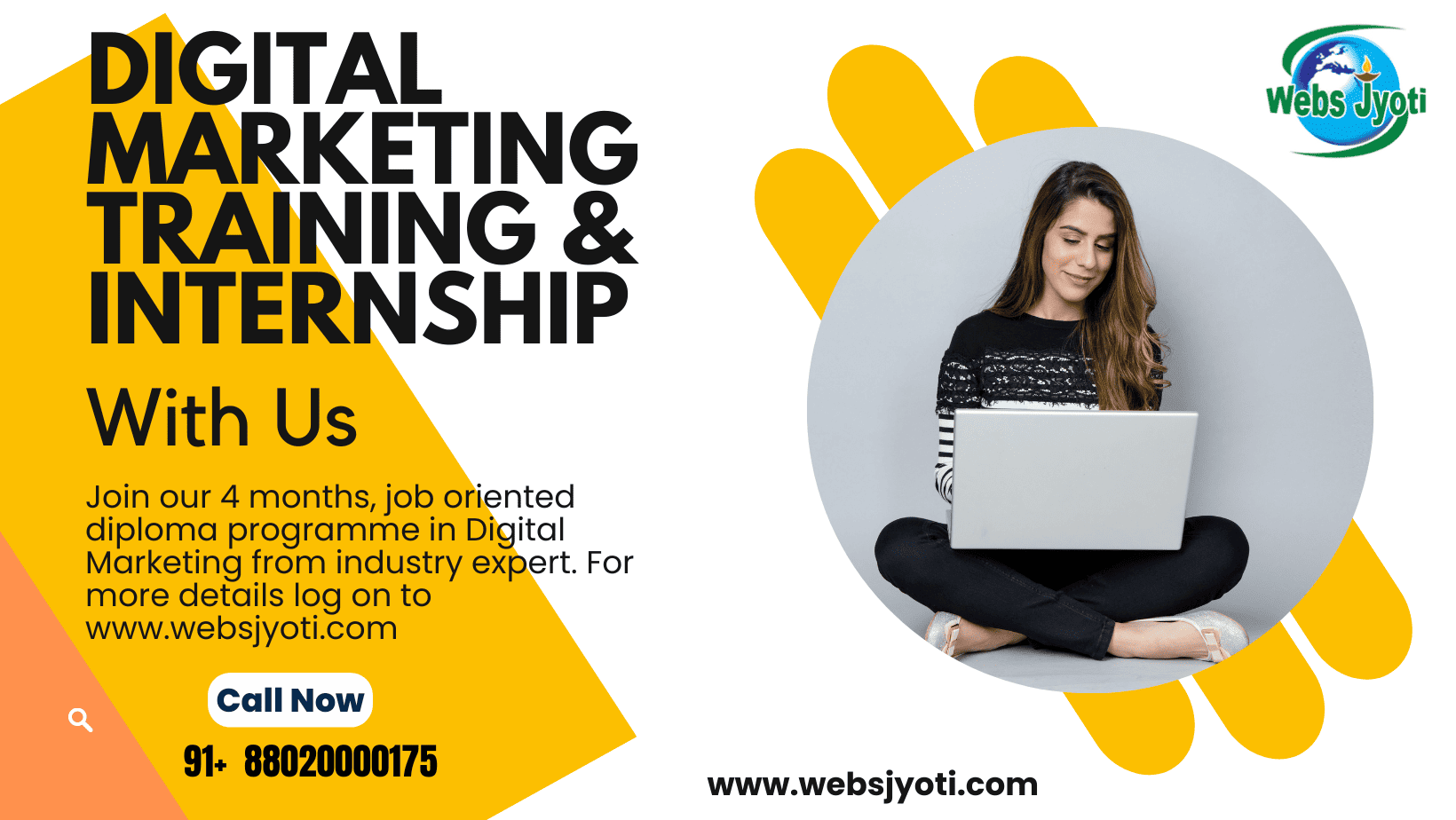 Digital marketing training & internship with websjyoti